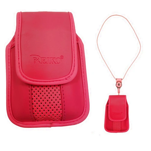 Newyorkcellphone Around The Neck Hanging Lanyard Magnetic Top Pink Case fits Alcatel GO Flip (Does NOT FIT GO FLIP 4)