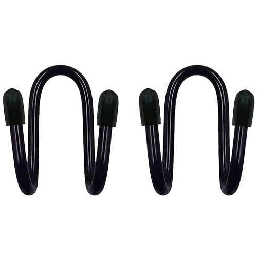 AUXPhome 2 Pack Portable Baseball Helmet Bag Fence Hangers,Fence Hooks,Baseball/Softball Helmet Storage Rack Holder for Baseball Bat Bags Organizer, Backpack and Gloves Hanger, Sports Equipment Caddy