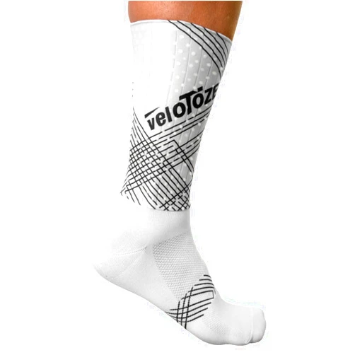 veloToze Aero Sock for Bike Racing - Advanced Aero Fabric, UCI Compliant, for Aerodynamic Advantage in Bike Races and ITT
