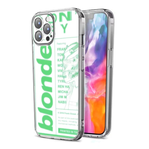 HEBEDesign9S Phone Case Compatible with iPhone 11 Frank Racing Music Helmet Blonde Ocean Protective Shockproof Silicone Phone Cover