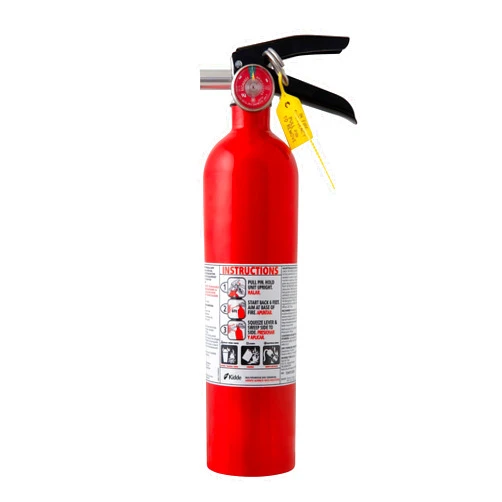 Kidde Fire Extinguisher for Commercial Use, 1-A:10-B:C, 4 Lbs., Refillable & Reusable, Wall Mount (Included)