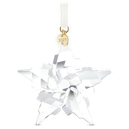 SWAROVSKI Christmas Ornament, Annual Limited Edition 2021, Crystal