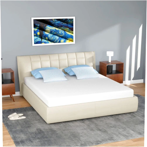 FDW 5 Inch Gel Memory Foam Mattress Medium-Firm Mattress for Pressure Relief & Cooler Sleep Mattress for Kid Adults CertiPUR-US Certified Mattress in a Box, Queen