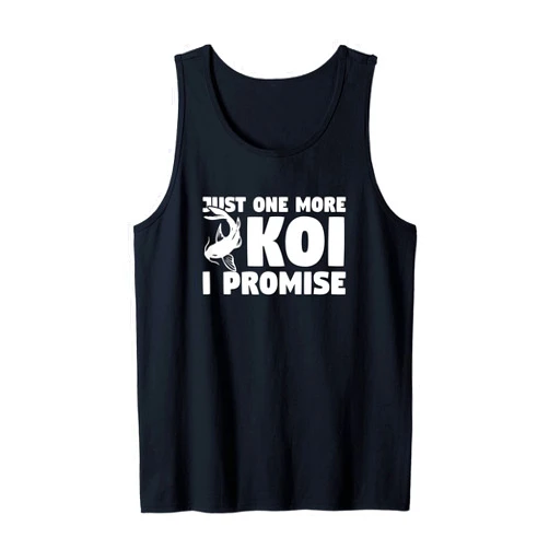 Funny Fishkeeping Gift For A Fishkeeper Koi Lover Mens Funny Fishkeeping Japanese Fish Japan Koi Lover Tank Top