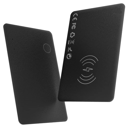 WAFTING Wallet Tracker Card, Wireless Rechargeable and Reusable Smart Track Card Works with Apple Find My(iOS Only), Bluetooth Finder Card for Wallet, Luggage Tags and More (1 Pack)