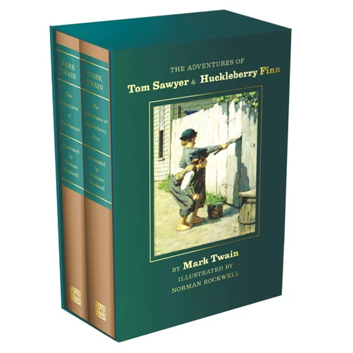 By Mark Twain (Author), Norman Rockwell (Illustrator) The Adventures of Tom Sawyer and Huckleberry Finn: Norman Rockwell Collector's Edition (Abbeville Illustrated Classics)