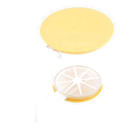 Shenruifa Hand held Cup Flour Sifter Strainer Powder Mesh Sieve Baking Supplies Tools with Lid