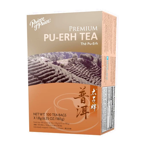Prince Of Peace Tea Premium Pu-erh Tea, 100 teabags