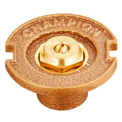 CHAMPION IRRIGATION PD 17SH/11002 Brass Circular Flush Sprinkler Head, Half