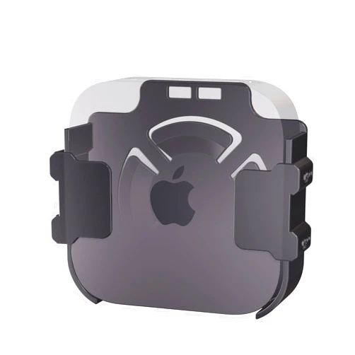 AENTGIU Behind TV Apple TV Mount, Apple TV Bracket Holder for Wall and Back of All Brand and Size Television, Compatible with All Apples TVs Generations (Including All 4K Models)
