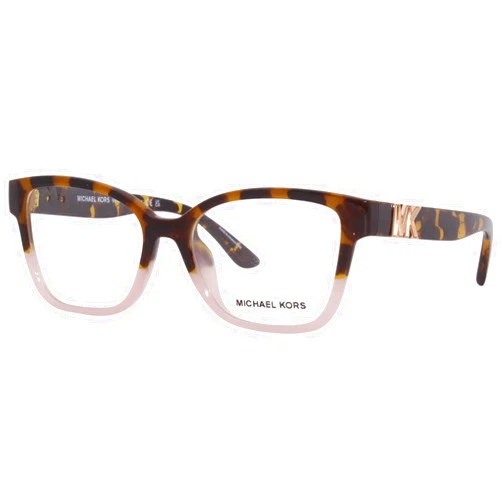 Michael Kors MK4094U - 3909 Eyeglass Frame DARK TORTOISE/PINK w/DEMO LENS 51mm