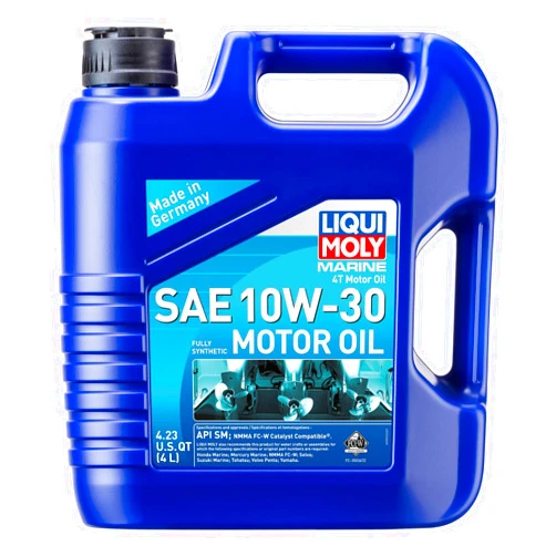 LIQUI MOLY Marine 4T Motor Oil SAE 10W-30 | 4 L | Marine motor oil | SKU: 20522