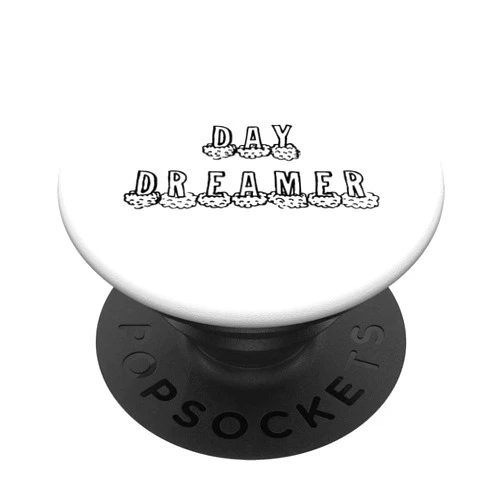 Day Dreamer In The Clouds Day Dreamer Creative Cute Fluffy Cloud Rainbow Imagination PopSockets Swappable PopGrip