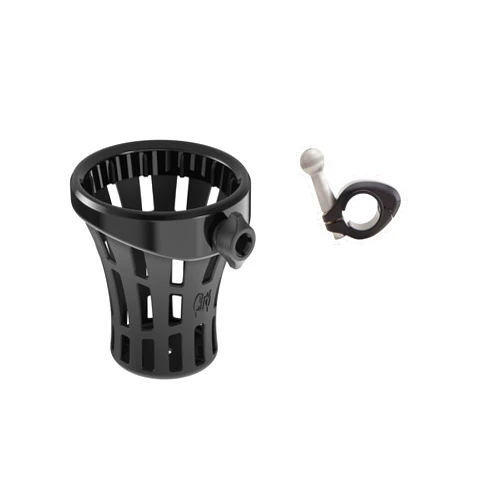 CIRO GEN 2 BIG ASS® Drink Holder with Aluminum Clamp Mount (Black, 7/8