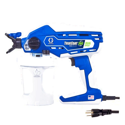 Graco 26D281 TrueCoat 360 Dual Speed Paint Sprayer, Blue/White