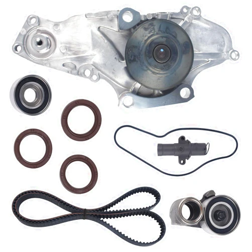 PAROD TKH-002 Timing Belt Kit with Water Pump fit for 2003-2020 Acura MDX RDX RL TL TSX ZDX 2003-2017 Honda Accord Crosstour Odyssey Pilot Ridgeline 2004-2007 Saturn Vue 3.0L 3.2L 3.5L 3.7L V6