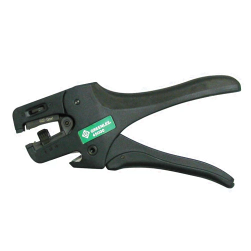 Greenlee 45000 Kwik Stripper Wire Stripping Tool, black/green