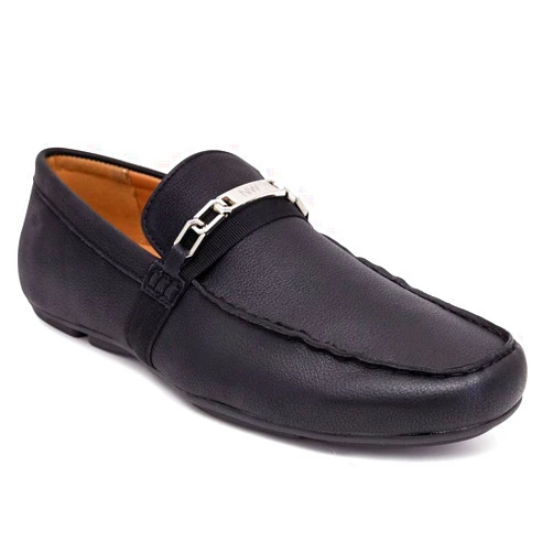 Nine West Men's Driving Moccasins with Buckle Slip-On Loafer Shoe