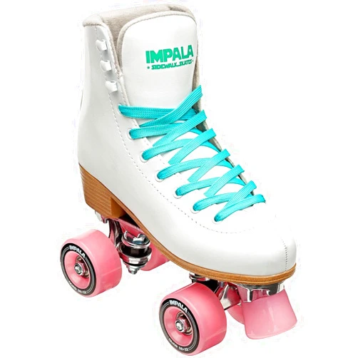 Impala Rollerskates (Big Kid/Adult (White, 5)
