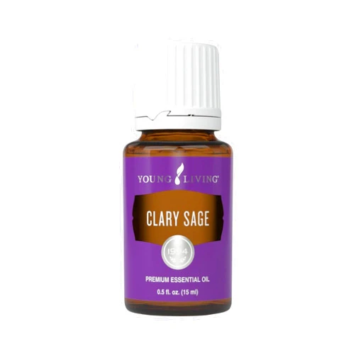 Young Living - Clary Sage Essential Oil 15 ml | Promotes Healthy-Looking Skin & Hair | Relaxation & Calming Herbal Aroma | Relief for Minor Skin Irritations | Women's Aromatherapy