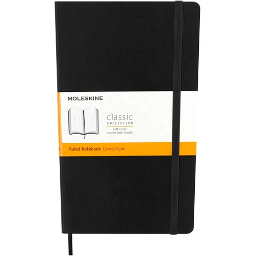 Moleskine Classic Notebook, Soft Cover, Large (5