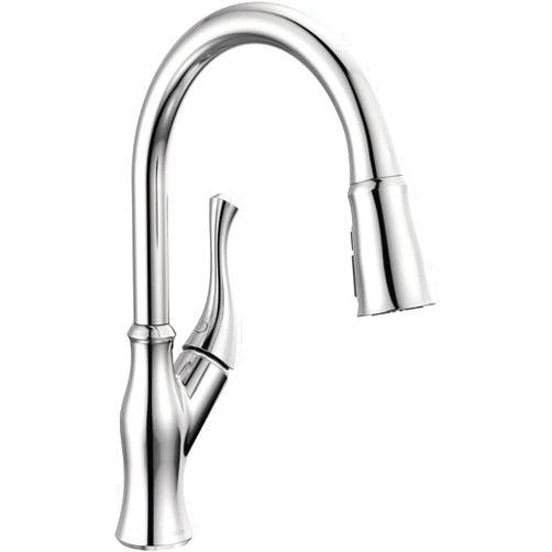 Delta Faucet Ophelia Pull Down Kitchen Faucet Chrome, Chrome Kitchen Faucets with Pull Down Sprayer, Kitchen Sink Faucet, Faucet for Kitchen Sink with Magnetic Docking Spray Head, Chrome 19888Z-DST
