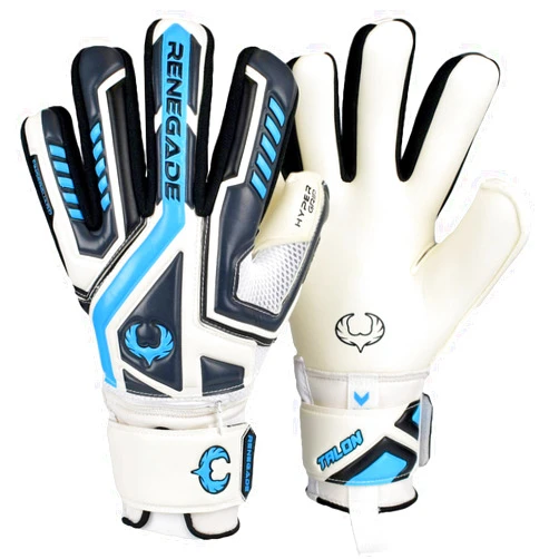 Renegade GK Talon Goalie Gloves with Microbe-Guard (Sizes 5-11, 5 Styles, Level 3) Pro-Tek Fingersaves & 3.5+3MM Hyper Grip XD | Durable Goalkeeper Glove for All-Around Play | Based in The USA