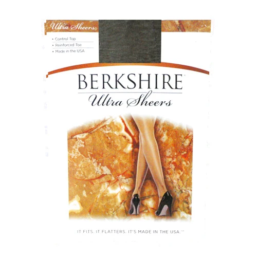 Berkshire Women's Ultra Sheer Control Top Pantyhose 4419 - Reinforced Toe