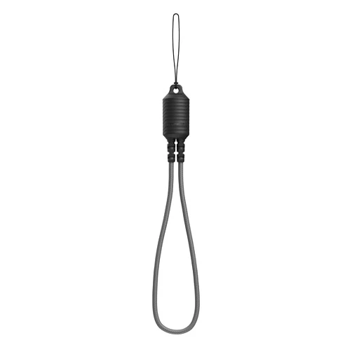 LifeProof LIFEACTÍV USB C-C Lanyard Cable - Retail Packaging - Blacktop (Black/Slate Grey)