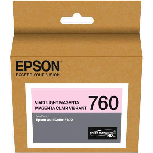 Epson 760 UltraChrome HD Ink (Vivid Light Magenta) for SureColor P600
