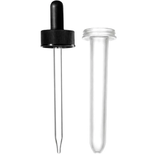 Brooklyn Botany Glass Dropper for 4 oz Bottles – With Plastic Protector – Oil Dropper for Essential Oils Glass Bottles