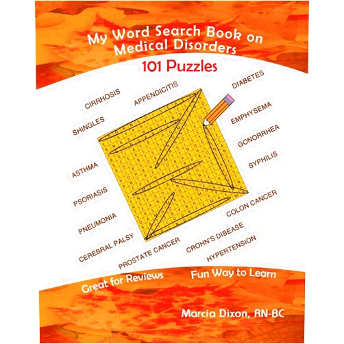 By Marcia A Dixon (Author) My Word Search Book on Medical Disorders
