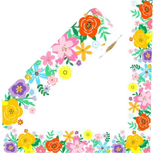 UNIIDECO 65.6ft Bulletin Board Borders, Flower Bulletin Board Decorations Scalloped Border Trim Rolled Borders Classroom Bulletin for Back to School Office Classroom Decor
