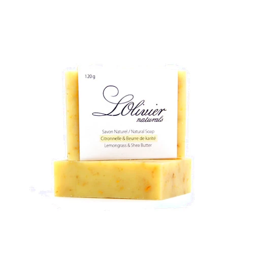 L'OLIVIER NATURALS Bar Soap 2 Pack (Citrus Lemongrass)