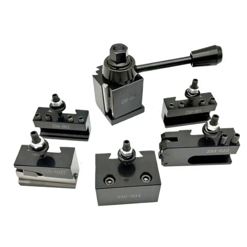 WENBIXIA 250-000/250-001/250-002/250-004/250-007/250-010 Wedge GIB Type Quick Change Toolpost Tool Handle for Lathe Tools(250-001)
