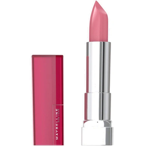 Maybelline Color Sensational Lipstick, Lip Makeup, Cream Finish, Hydrating Lipstick, Romantic Rose, Pink ,1 Count