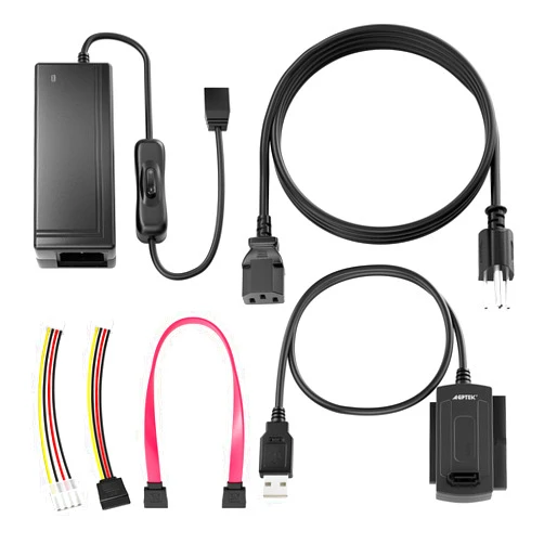 AGPTEK® SATA/PATA/IDE Drive to USB 2.0 Adapter Converter Cable for Hard Drive Disk HDD 2.5