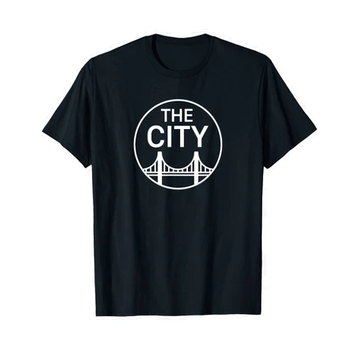 Sourdough Bay Apparel San Francisco, California Shirt - The City Logo T-Shirt