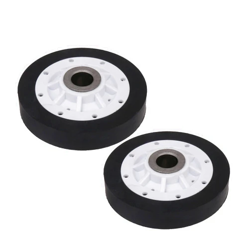 Walmine 37001042 Dryer Drum Support Roller Replacement for Whirlpool, Replaces 14218934 37001042 500214P Pack of 2