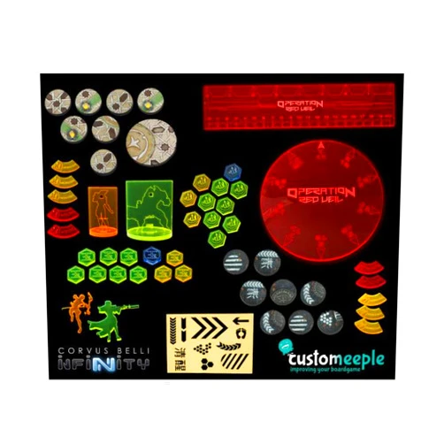 Customeeple Operation Red Veil Deluxe Token Pack