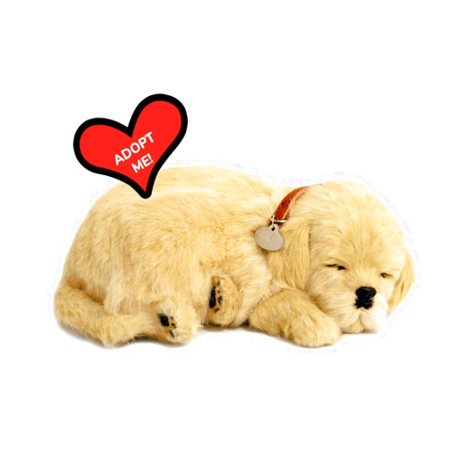 Perfect Petzzz Original Petzzz Golden Retriever, Realistic, Lifelike Stuffed Interactive Pet Toy, Companion Pet with 100% Handcrafted Synthetic Fur