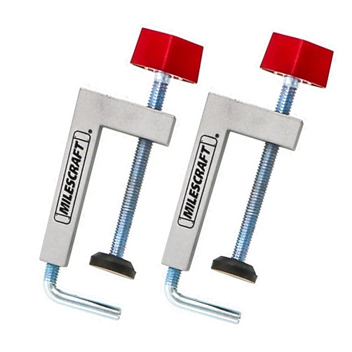 Milescraft 4009 Fence Clamps - 2 pack Universal Clamps with 3/8