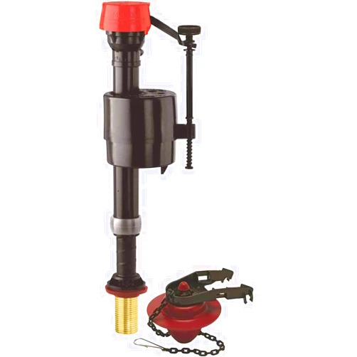 FLUIDMASTER PRO45BW501 Fluidmaster Pro Brass Shank Fill Valve And Flapper Kit