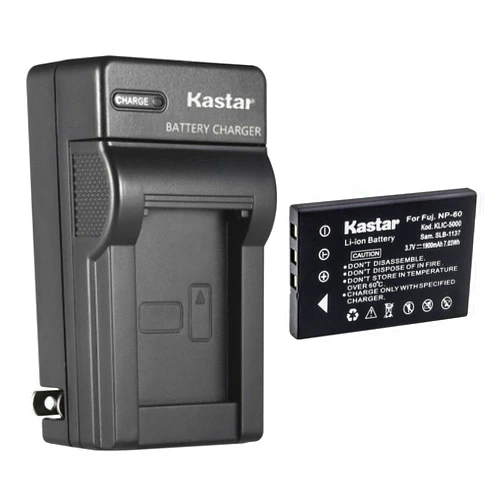 Kastar 1-Pack Battery and AC Wall Charger Replacement for HP A1812A L1812A L1812B Photosmart R07 Q2232-80001 Battery, HP Photosmart R507, Photosmart R607, Photosmart R707, Photosmart R717