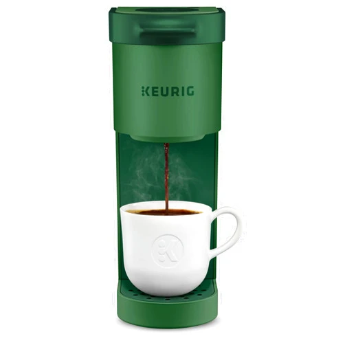Keurig K-Mini Single Serve K-Cup Pod Coffee Maker, 6 to 12oz Brew size, with Cord Storage, Perfect for Small Spaces, Evergreen