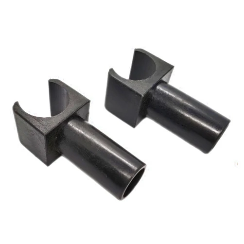 ComsenMed Wheelchair Seat Rail Guide,Fits 7/8 Inch Tubing,Steel Standard wheelschairs and Transport Chairs Common Parts,Replacement Parts seat Rail guide-19mm Diameter(1Pair,Black)