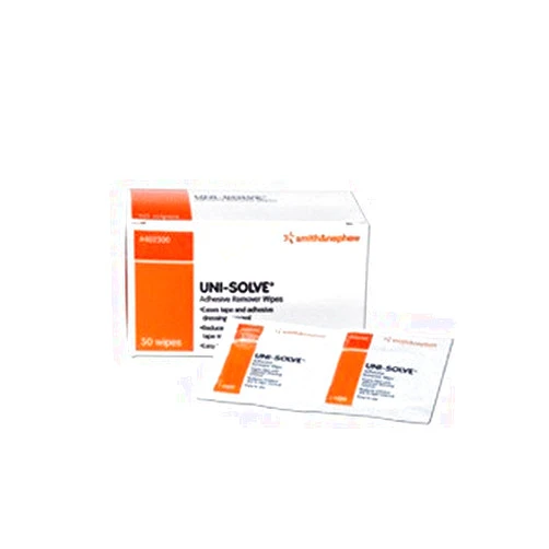 Smith & Nephew Uni-Solve Adhesive Remover Wipes [402300] 50 Ct Box (Pack of 3 Boxes)