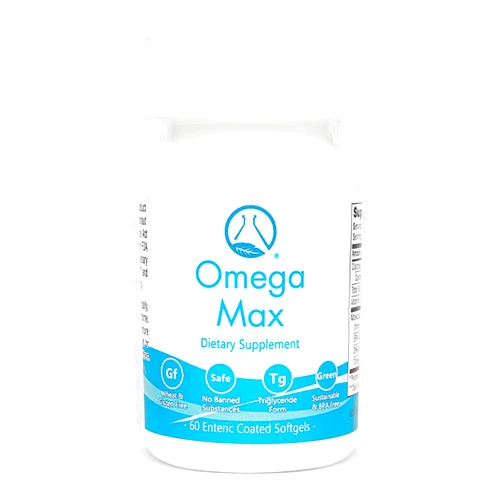 Nugevity Omega Max Fish Oil - 60 Softgels, 2000mg I Molecularly Distilled EPA DHA Omega 3 Supplement I Heart, Vision, Joint, Brain & Immune Support I Enteric Coated, No Burp Omega-3 Capsules