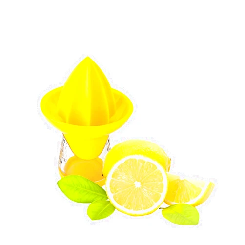 Joie Lemon and Lime Small Hand Juicer and Reamer, Built-In Measuring Cup, Easy to Strain, Stores Leftover Juice, BPA-Free, Dishwasher Safe
