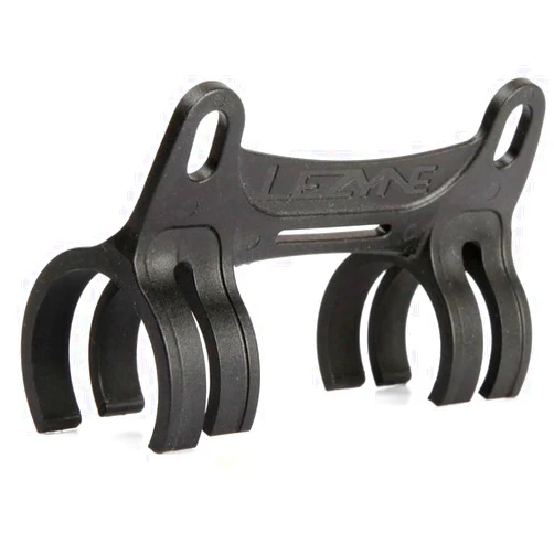 Lezyne Hv Pump Mount with Straps, Black, One Size